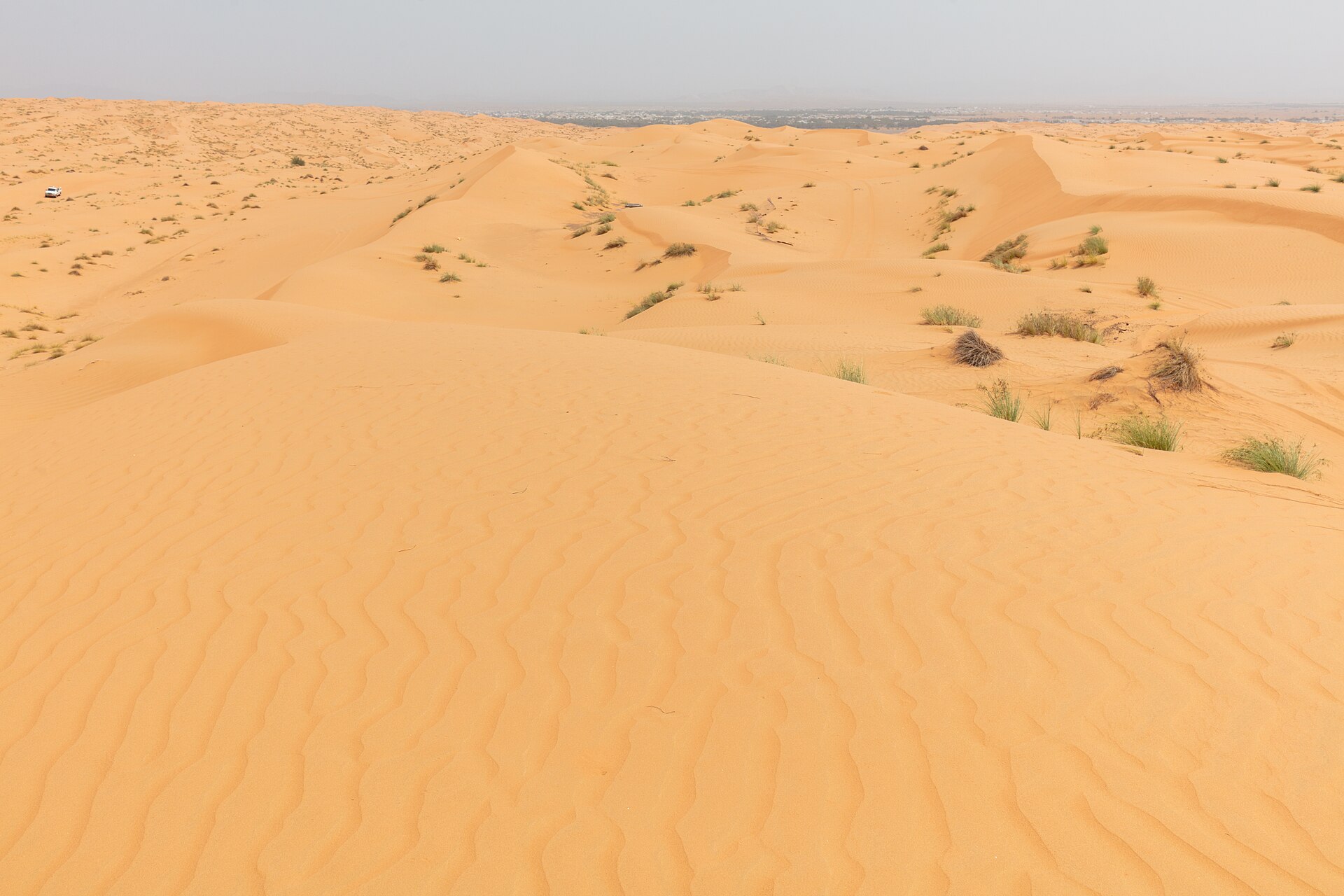 Sanddünen der Wahiba-Wüste im Oman