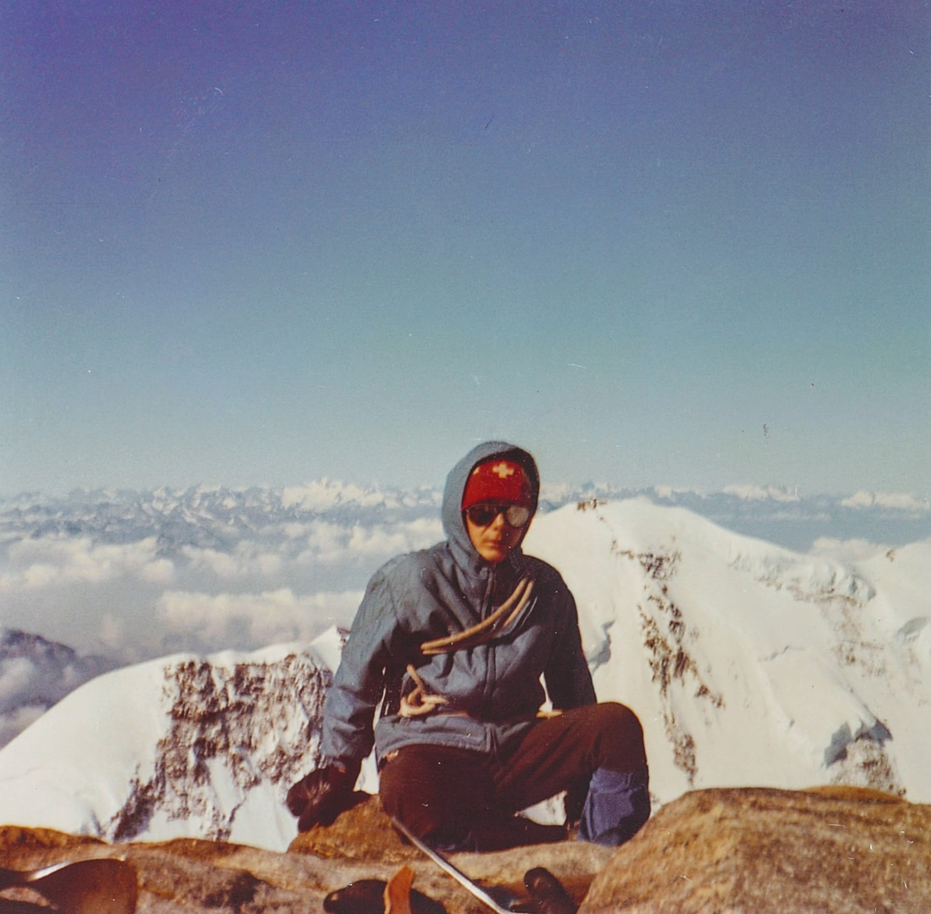 Jugendliche Unvernunft am Monte Rosa